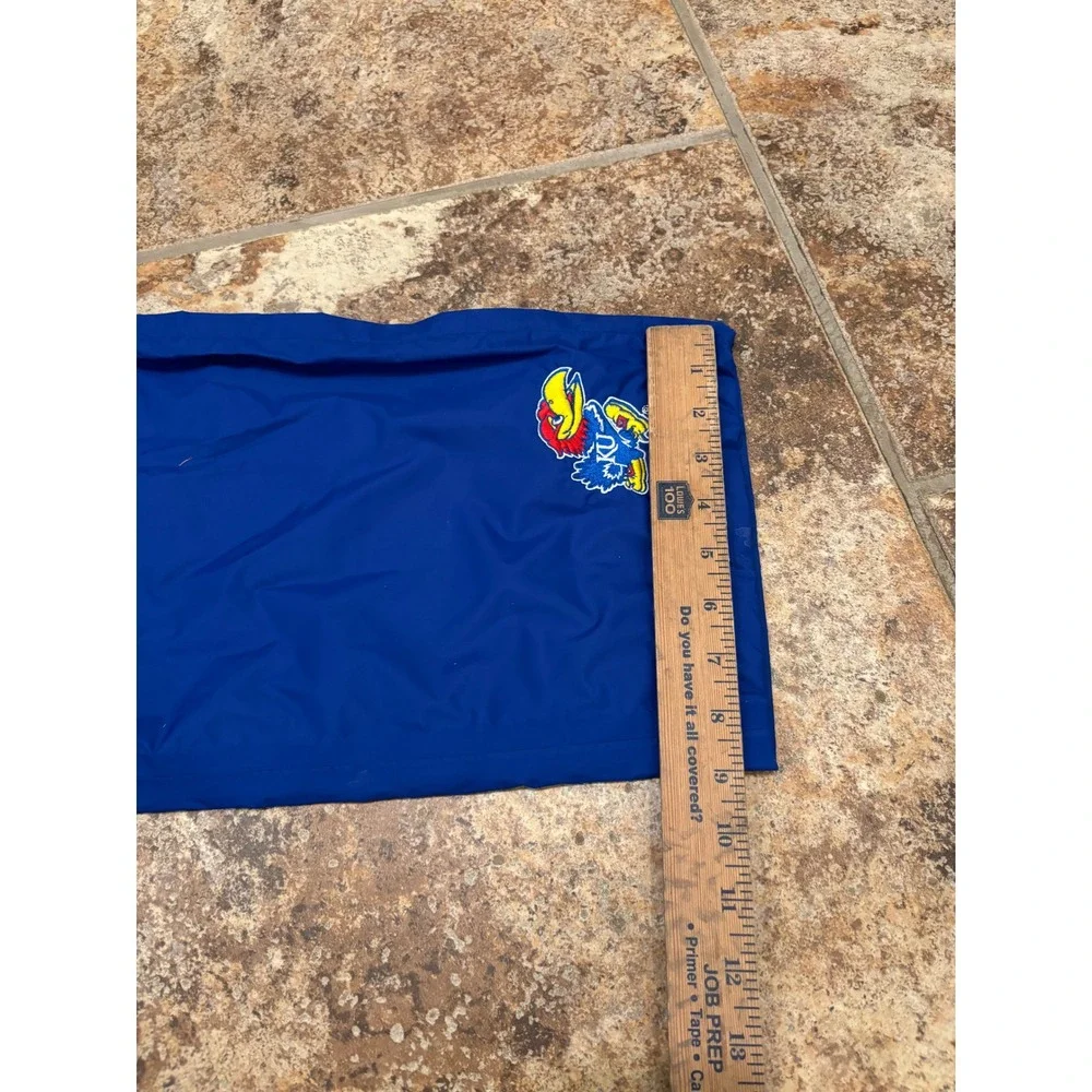 Adidas Kansas Jayhawks Track Suit Mens Large Blue Jacket Pants Set Basketball